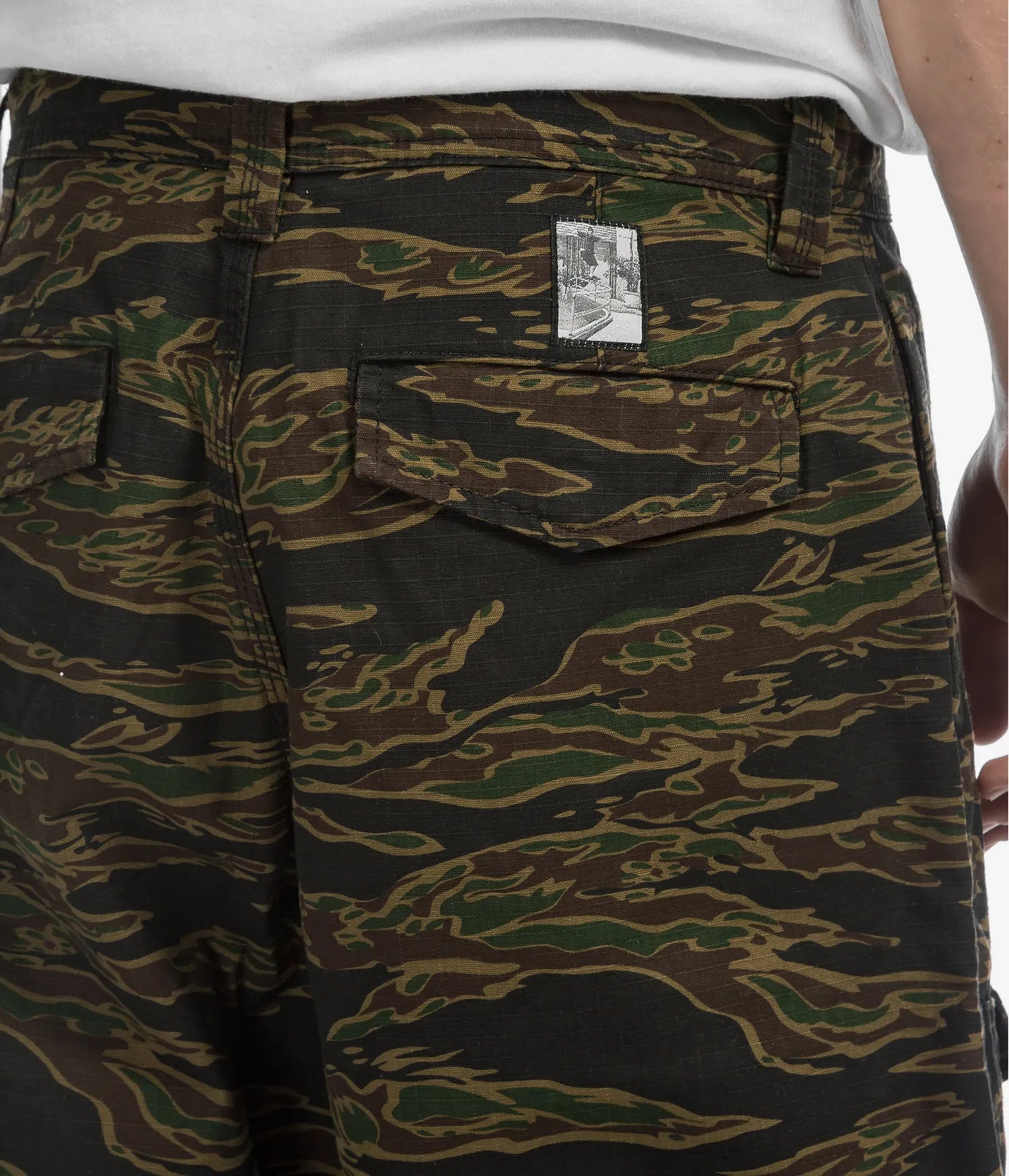 VANS Skate Loose Atiba Haze Cargo Pants - CAMO BLACK