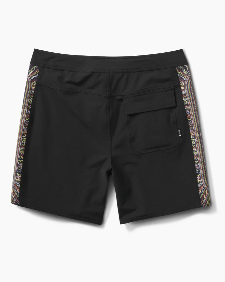 Roark Costume Passage Hemp Boardshorts 18.5" BLACK