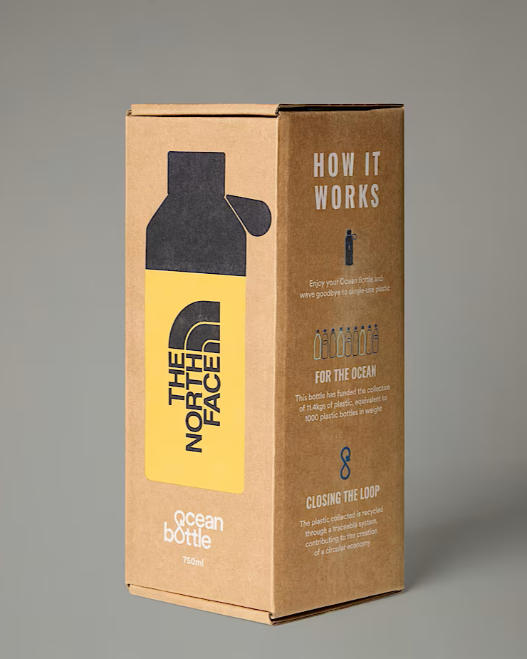 THE NORTH FACE X Ocean Bottle 750ml YELLOW