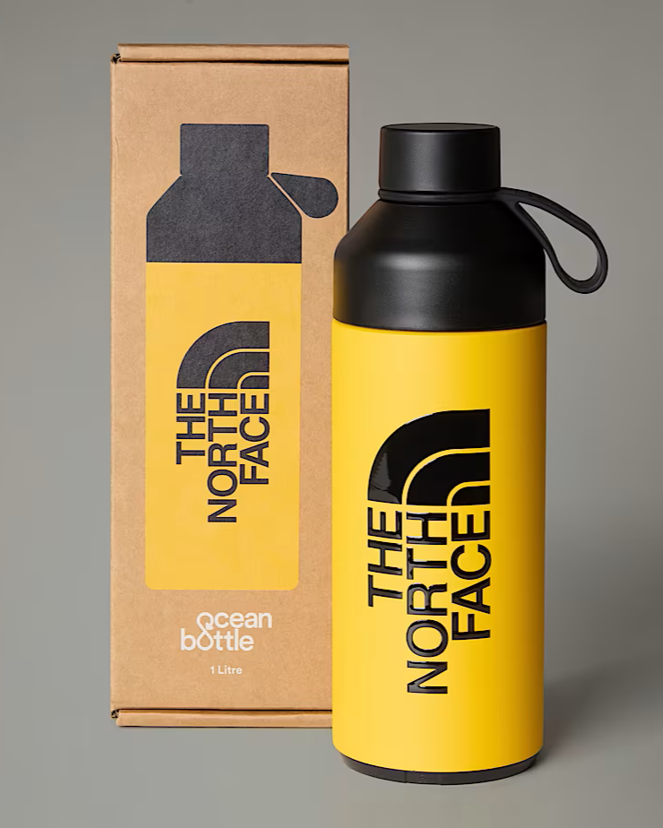 THE NORTH FACE X Ocean Bottle 1L YELLOW water bottle