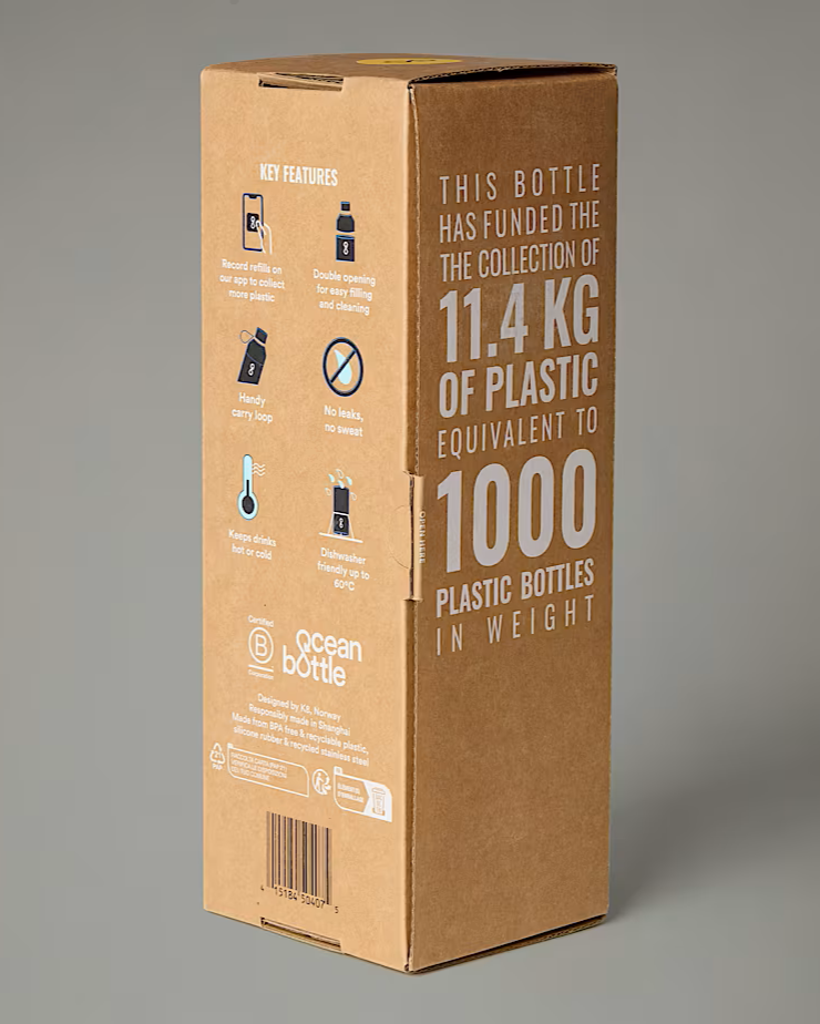 THE NORTH FACE X Ocean Bottle 1L YELLOW water bottle