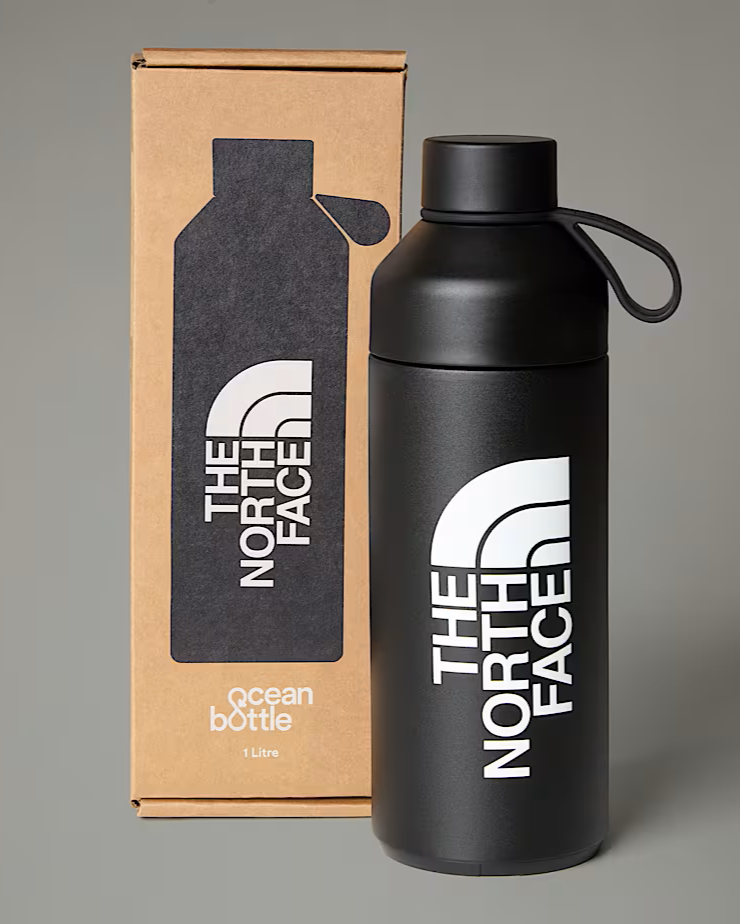 THE NORTH FACE X Ocean Bottle 1L BLACK water bottle