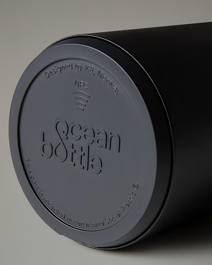 THE NORTH FACE X Ocean Bottle 1L BLACK water bottle