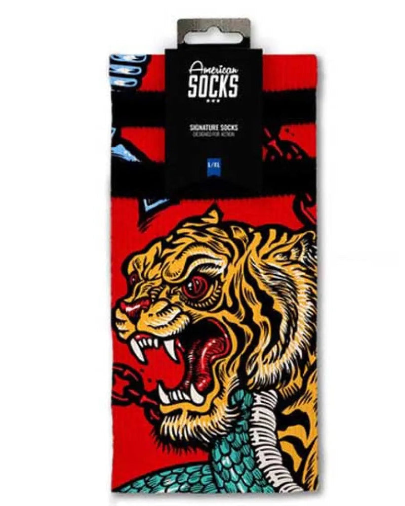 Calze AMERICAN SOCKS Bengala Mid High