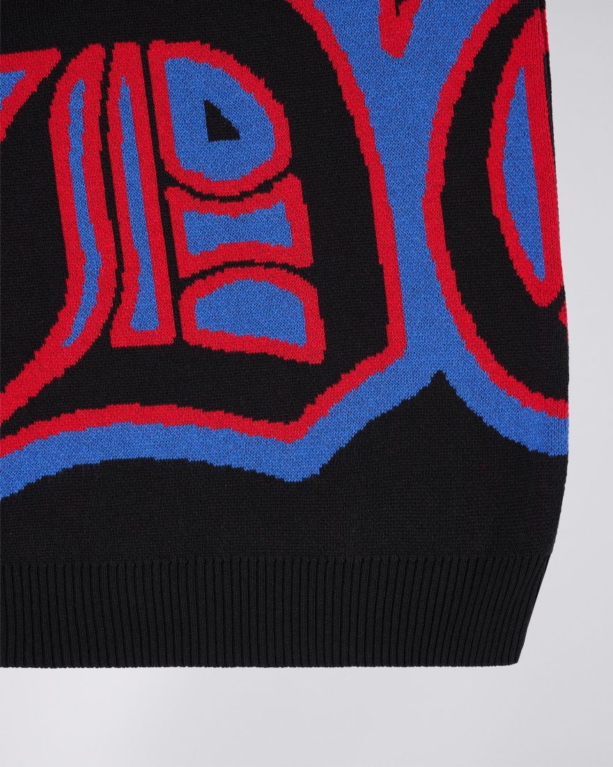 EDWIN Gothic Sweater - BLACK