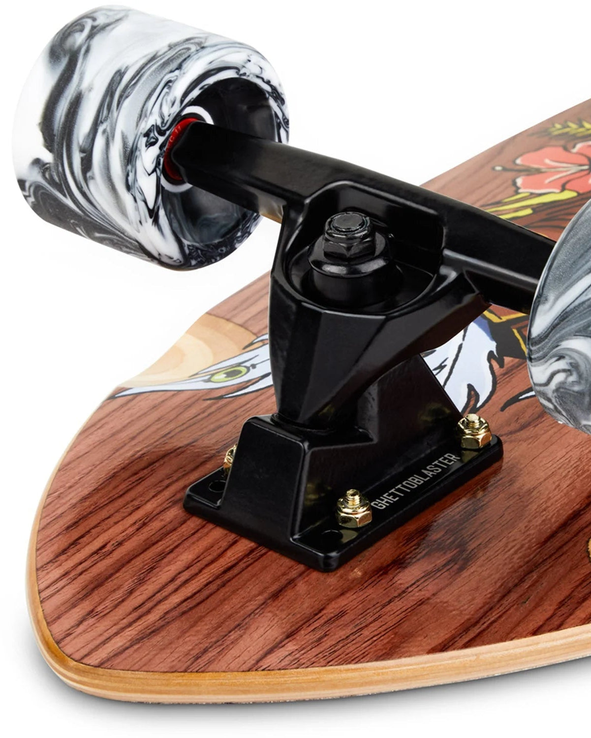 Surfskate GHETTO BLASTER Tiki Totem 32"