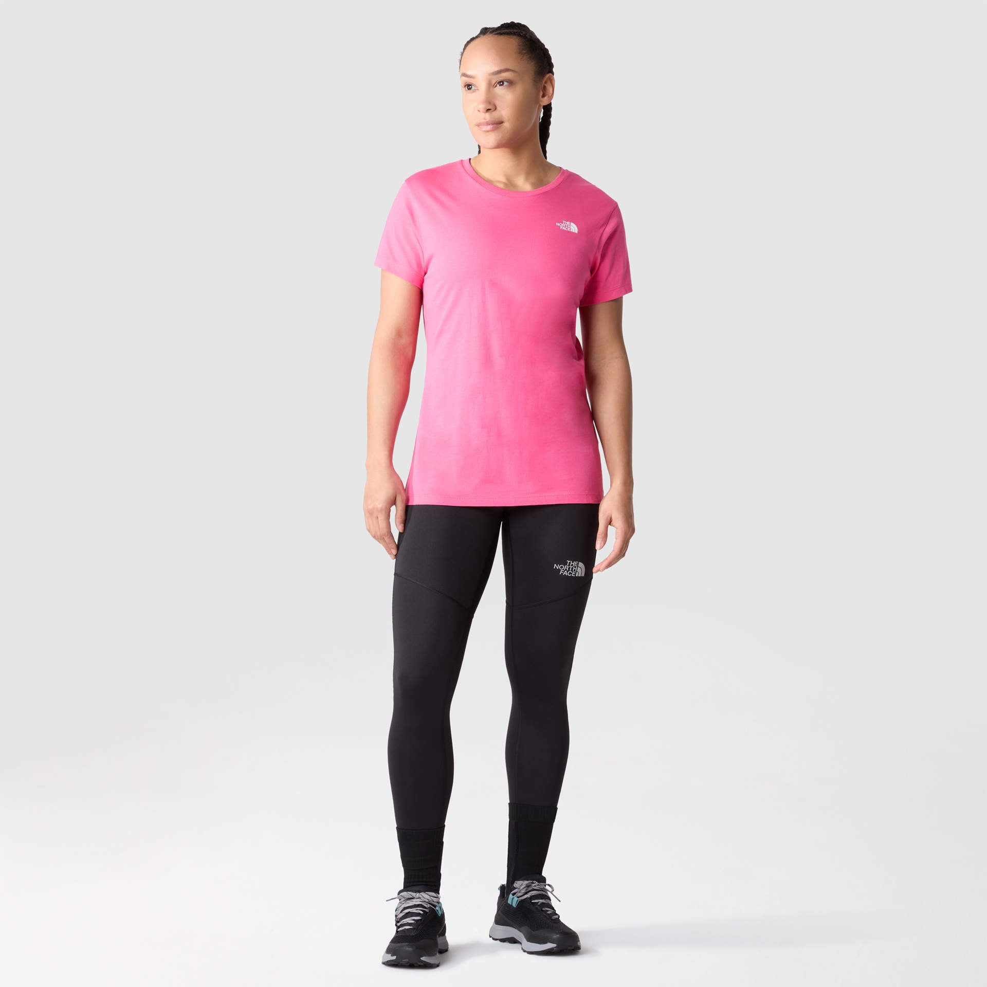 T-shirt THE NORTH FACE Simple Dome da Donna - ROSA