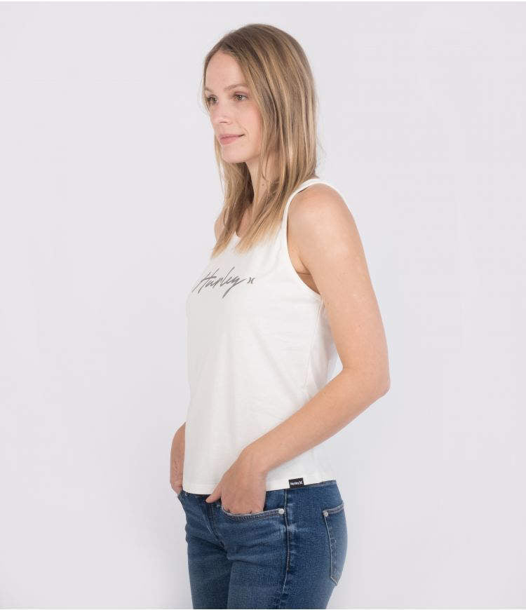 HURLEY Oceancare Tank Top - WHITE