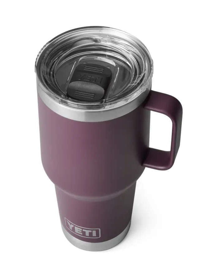 Tazza YETI Rambler® da viaggio da 30 oz (887 ml) Con coperchio Stronghold™ PORPORA