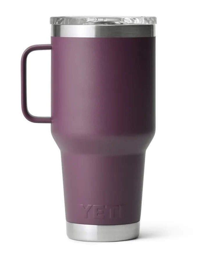 Tazza YETI Rambler® da viaggio da 30 oz (887 ml) Con coperchio Stronghold™ PORPORA