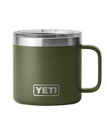 Tazza YETI Rambler®  Impilabile da 14 oz (414 ml) con Coperchio MagSlider™ VERDE OLIVA