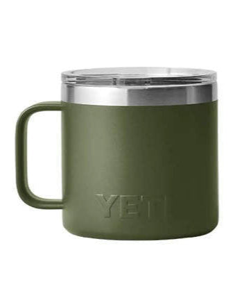 Tazza YETI Rambler®  Impilabile da 14 oz (414 ml) con Coperchio MagSlider™ VERDE OLIVA