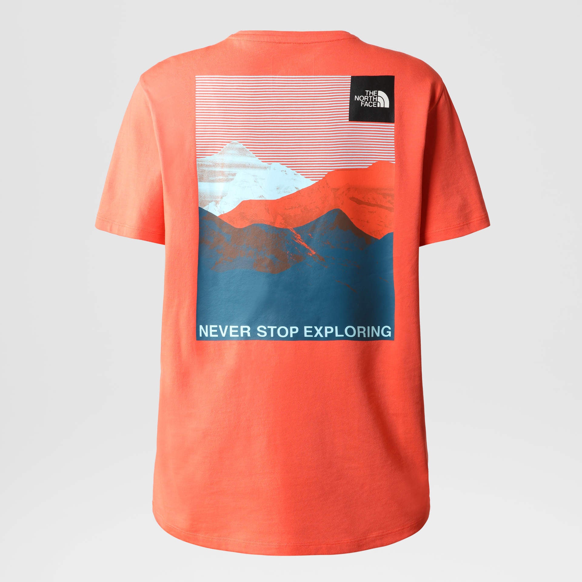 THE NORTH FACE Foundation Graphic T-Shirt for Women - ORANGE