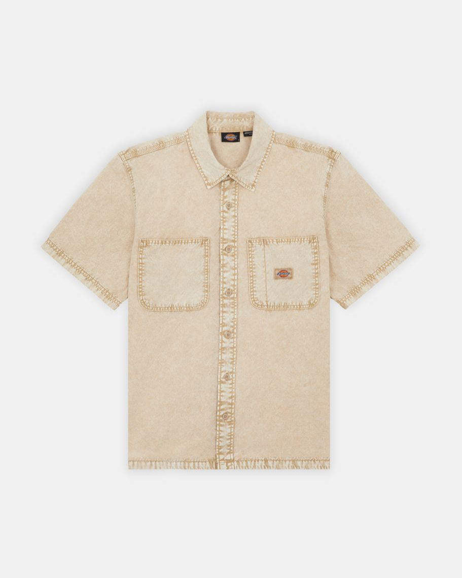 DICKIES Newington Sandstone Shirt BEIGE