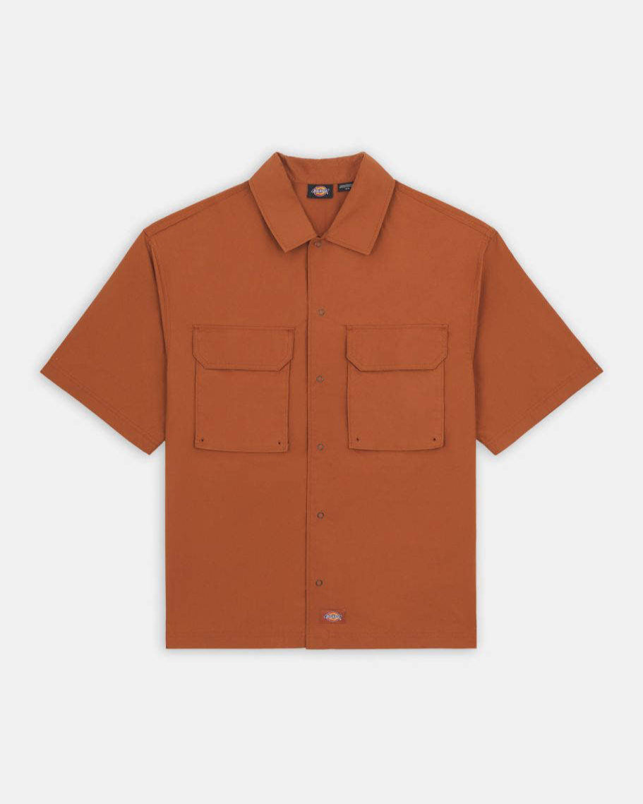 Camicia DICKIES Fishersville MARRONE