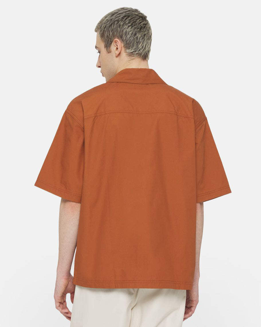 Camicia DICKIES Fishersville MARRONE