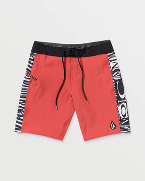 Volcom Costume Mingle Mod 20" Boardshort - Cranberry