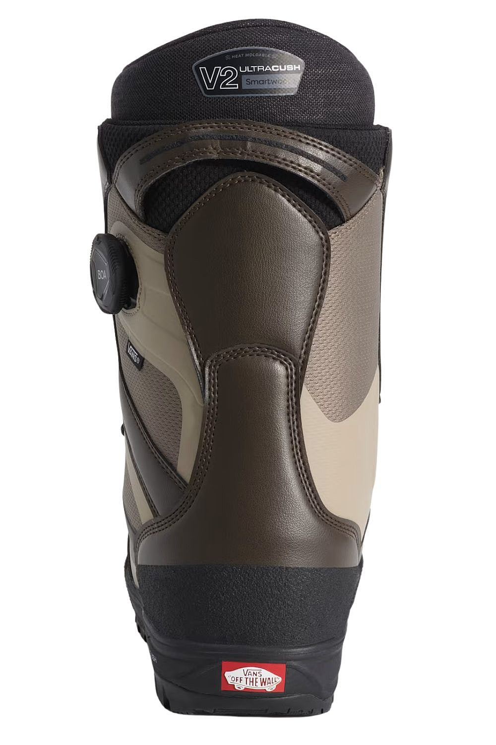 Vans Aura Pro 2.0 – Scarponi da Snowboard All-Mountain con Doppio BOA® Fit System - Coal Brown