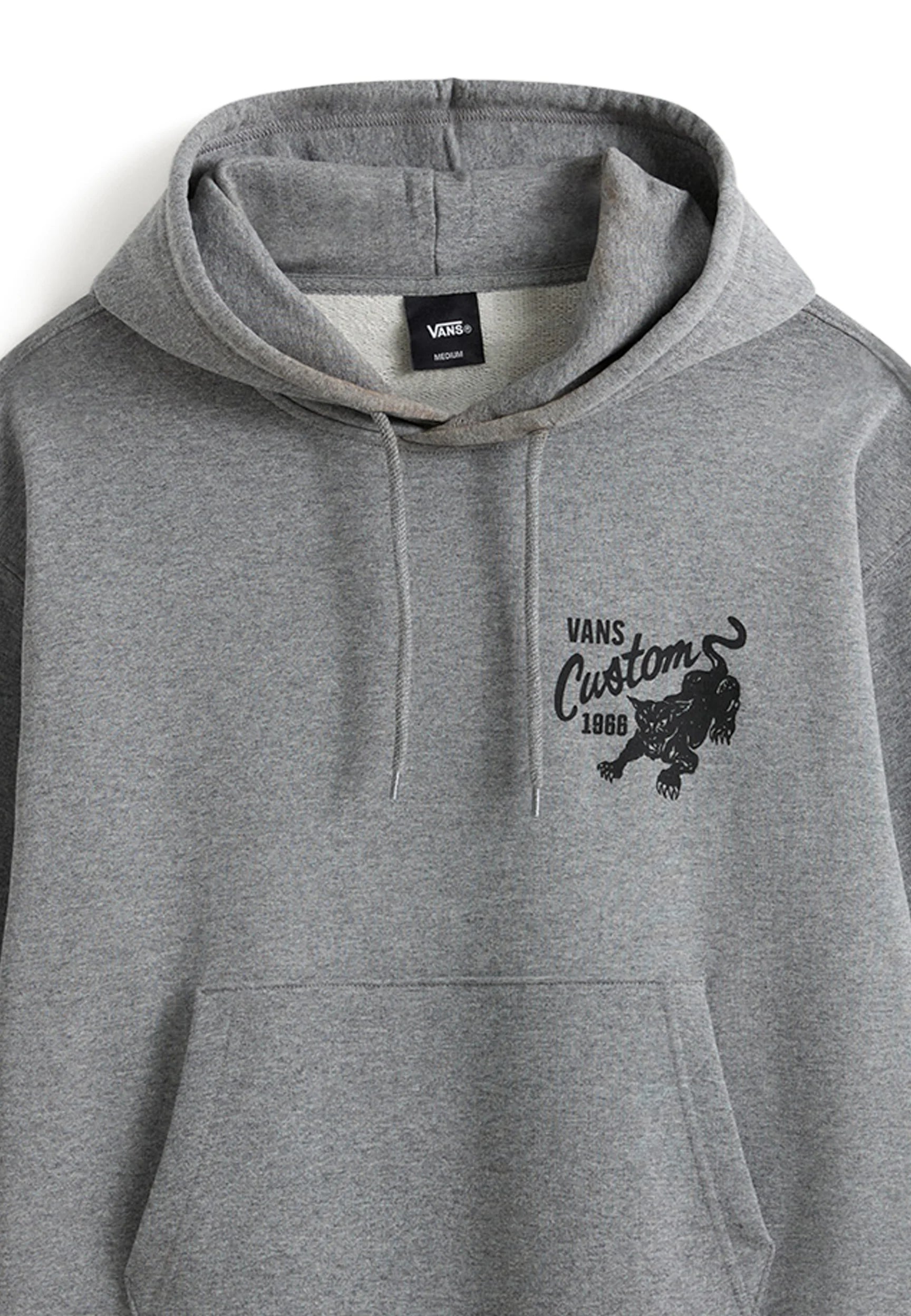 Vans Custom Cat Pullover Hoodie – Felpa con Cappuccio - Cement Heather