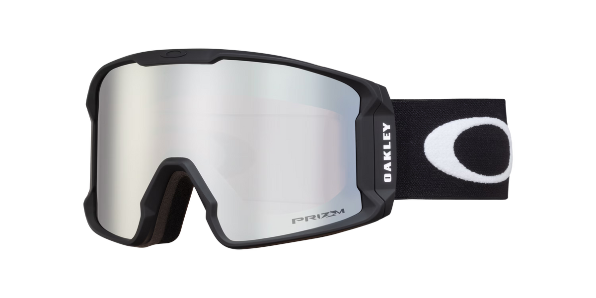 Oakley Line Miner™ L – Maschera Snowboard e Sci lente prizm snow black iridium,  Fascia matte black