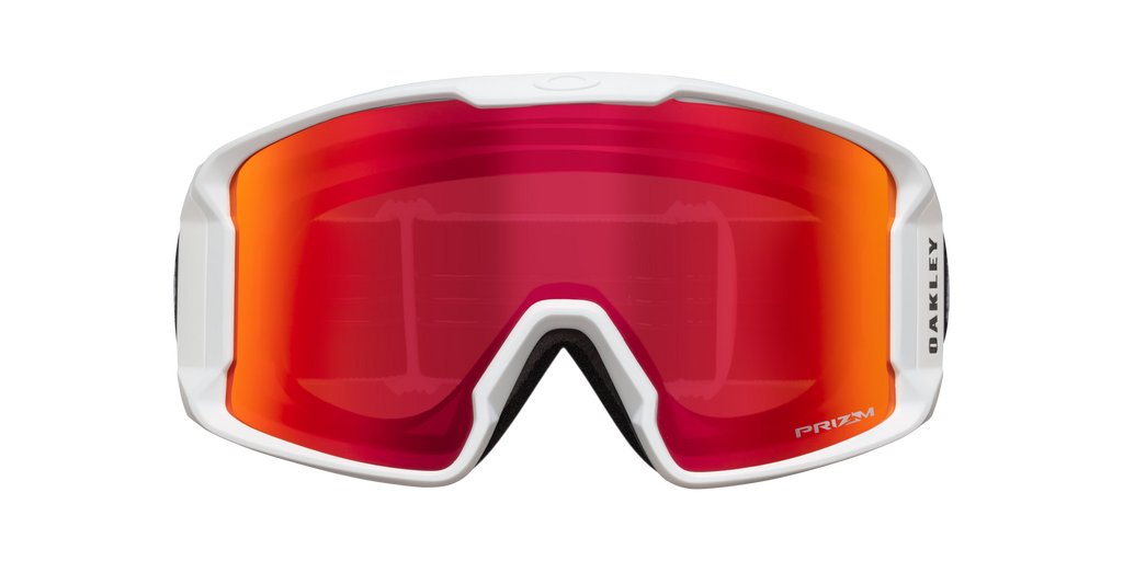 Oakley Line Miner™ L – Maschera Snowboard e Sci Prizm™ Snow Torch Iridium Matte White