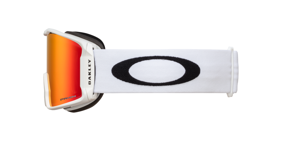 Oakley Line Miner™ L – Maschera Snowboard e Sci Prizm™ Snow Torch Iridium Matte White