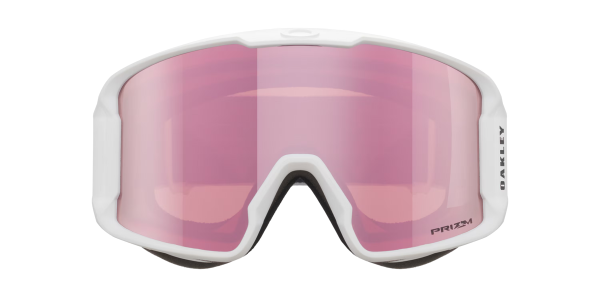 Oakley Line Miner™ L – Maschera Snowboard e Sci Prizm™ Rose Gold Iridium Matte White