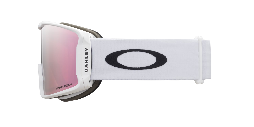 Oakley Line Miner™ L – Maschera Snowboard e Sci Prizm™ Rose Gold Iridium Matte White