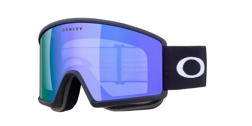 Oakley Target Line L – Maschera Snowboard e Sci Violet Iridium Matte BlacK