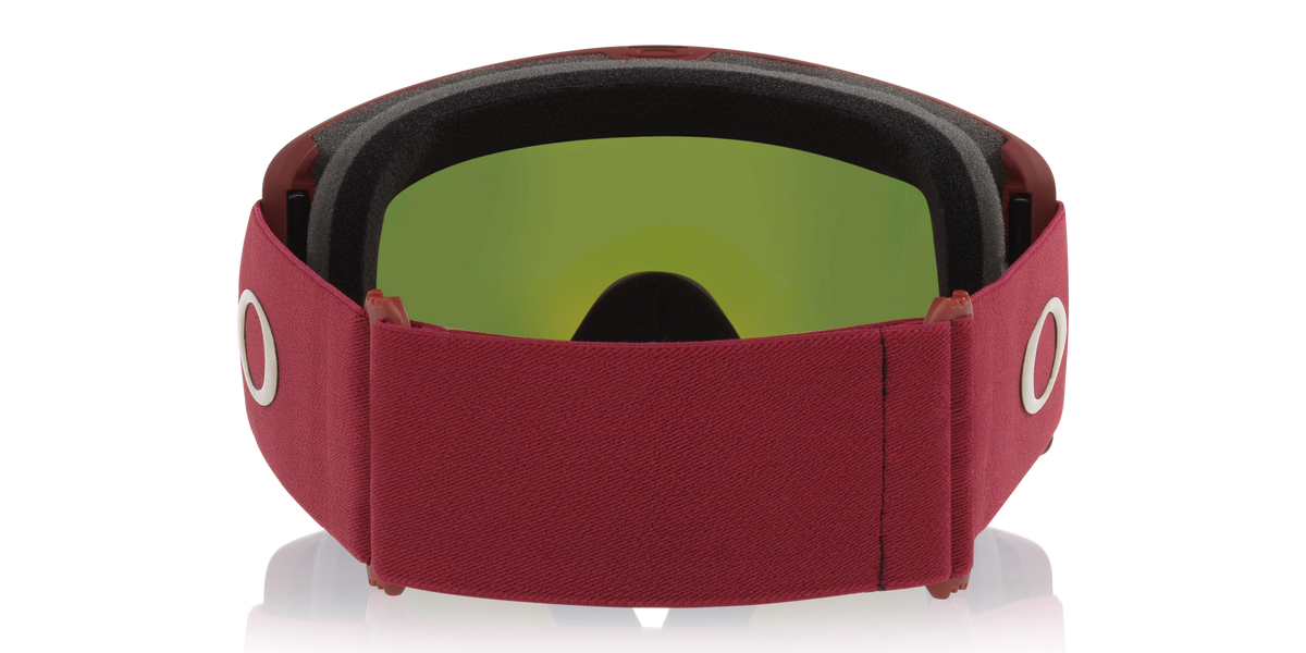 Oakley Target Line M – Maschera Snowboard e Sci Fire Iridium Iron Red
