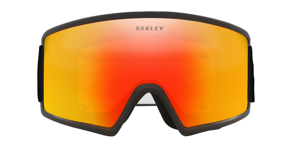 Oakley Target Line M – Maschera Snowboard e Sci Fire Iridium Matte Black