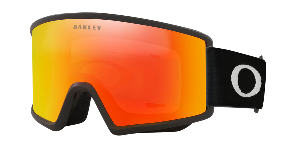 Oakley Target Line M – Maschera Snowboard e Sci Fire Iridium Matte Black