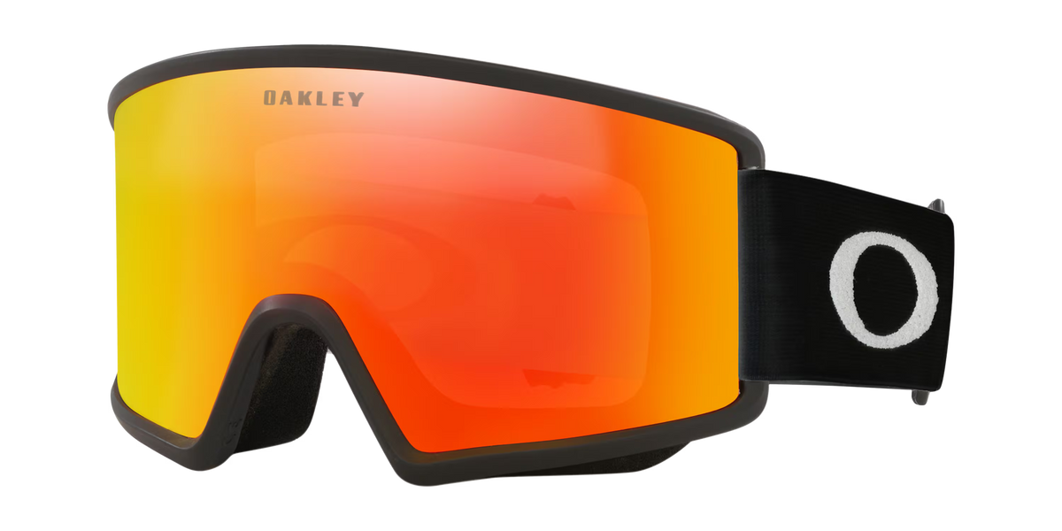 Oakley Target Line M – Maschera Snowboard e Sci Fire Iridium Matte Black