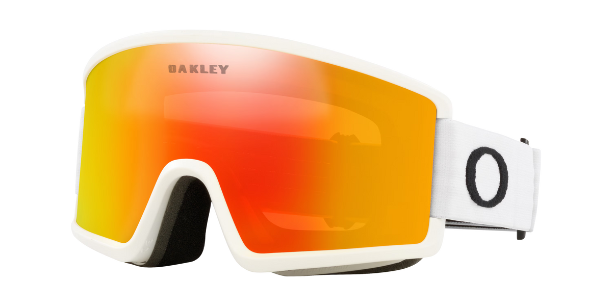 Oakley Target Line M – Maschera Snowboard e Sci Fire Iridium Matte White