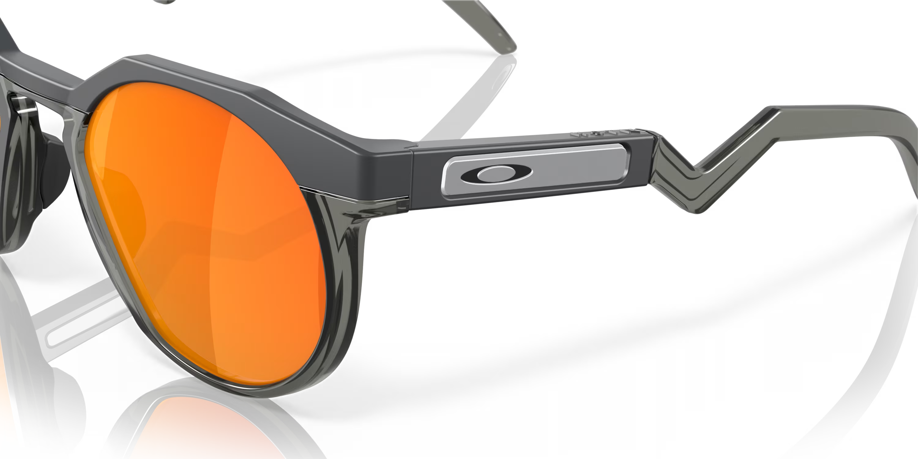 🕶️ Oakley HSTN – Occhiali da Sole Lifestyle con Lenti Prizm™ Matte Carbon Lente Prizm Ruby