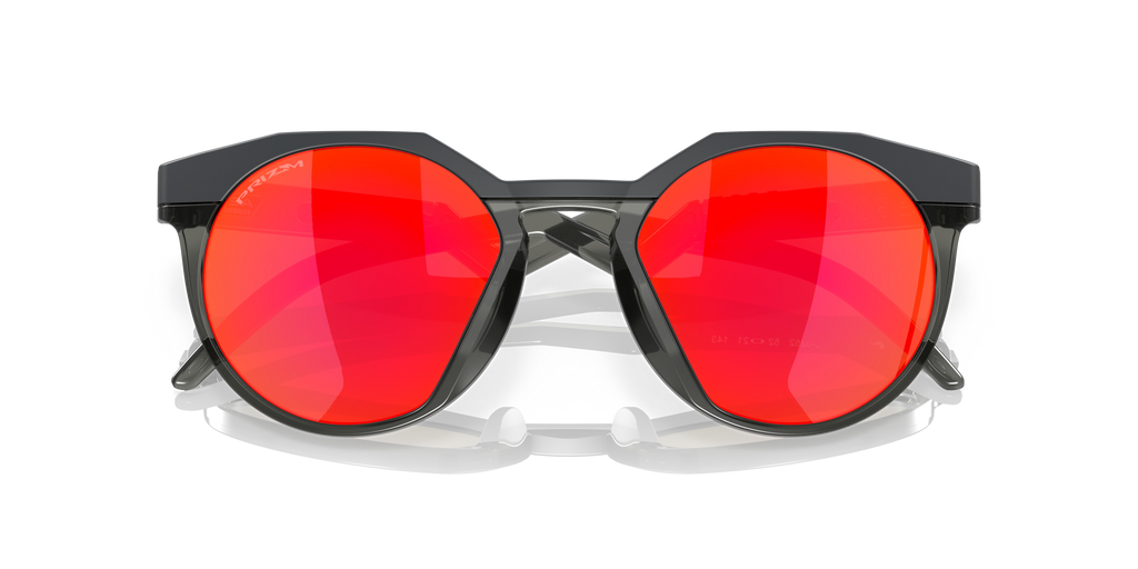 🕶️ Oakley HSTN – Occhiali da Sole Lifestyle con Lenti Prizm™ Matte Carbon Lente Prizm Ruby