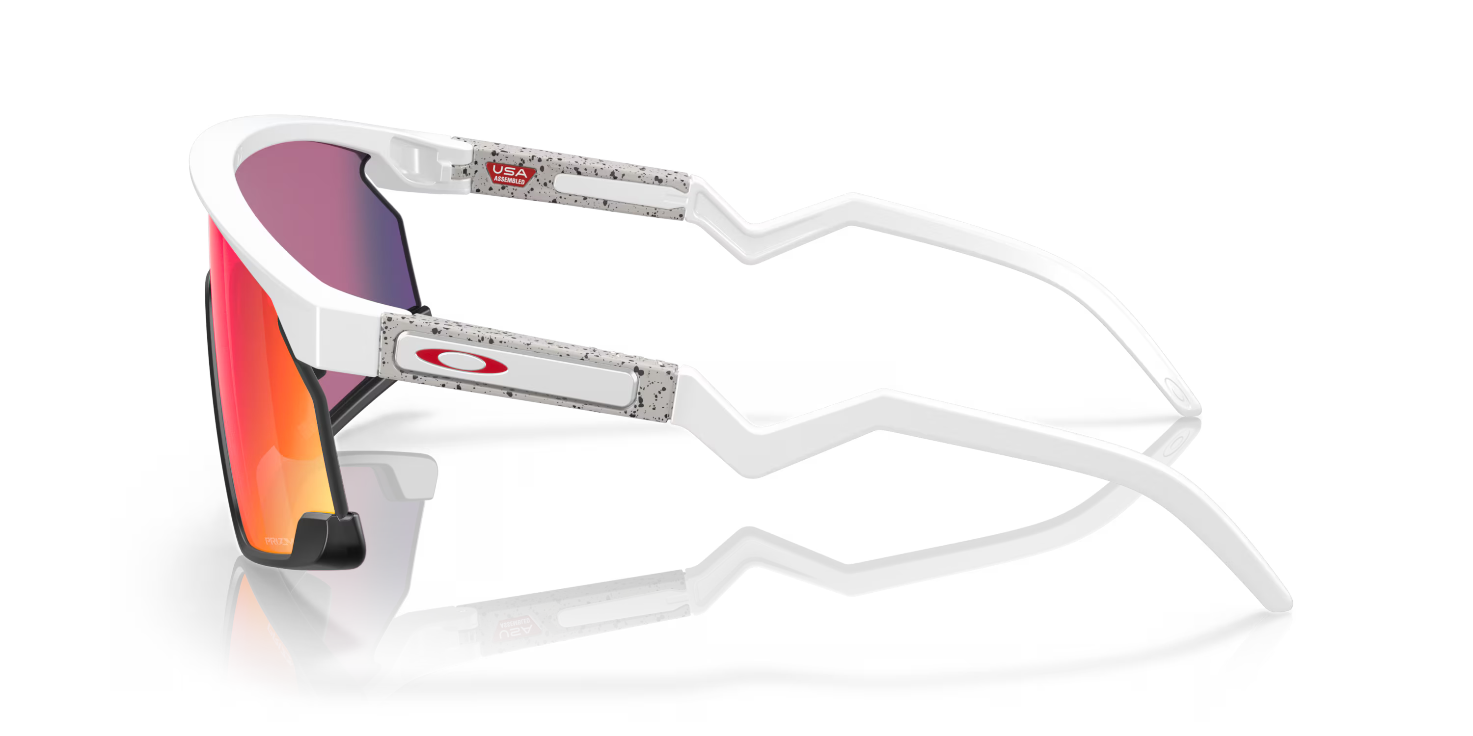 🕶️ Oakley BXTR Prizm Road – Occhiali da Sole Lifestyle Matte White