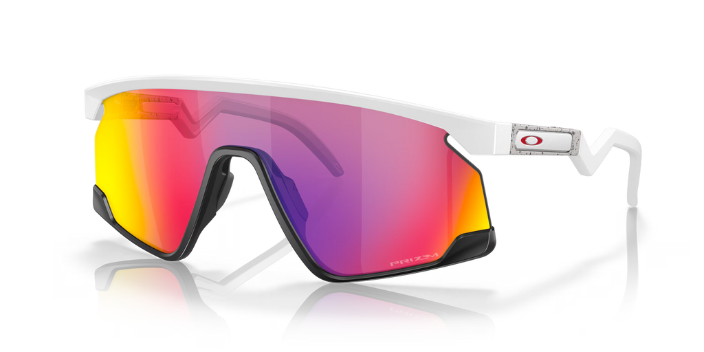 🕶️ Oakley BXTR Prizm Road – Occhiali da Sole Lifestyle Matte White