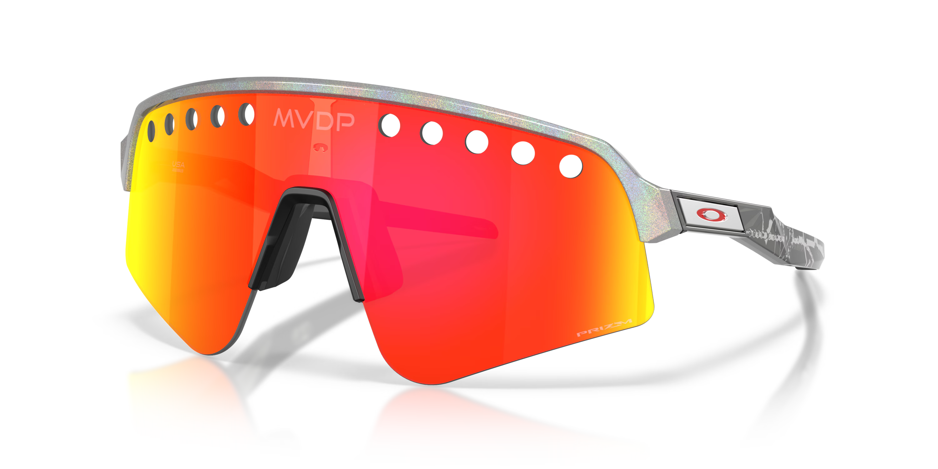 🕶️ Oakley Mathieu Van Der Poel Signature Series Sutro Lite Sweep - Lente Prizm Ruby
