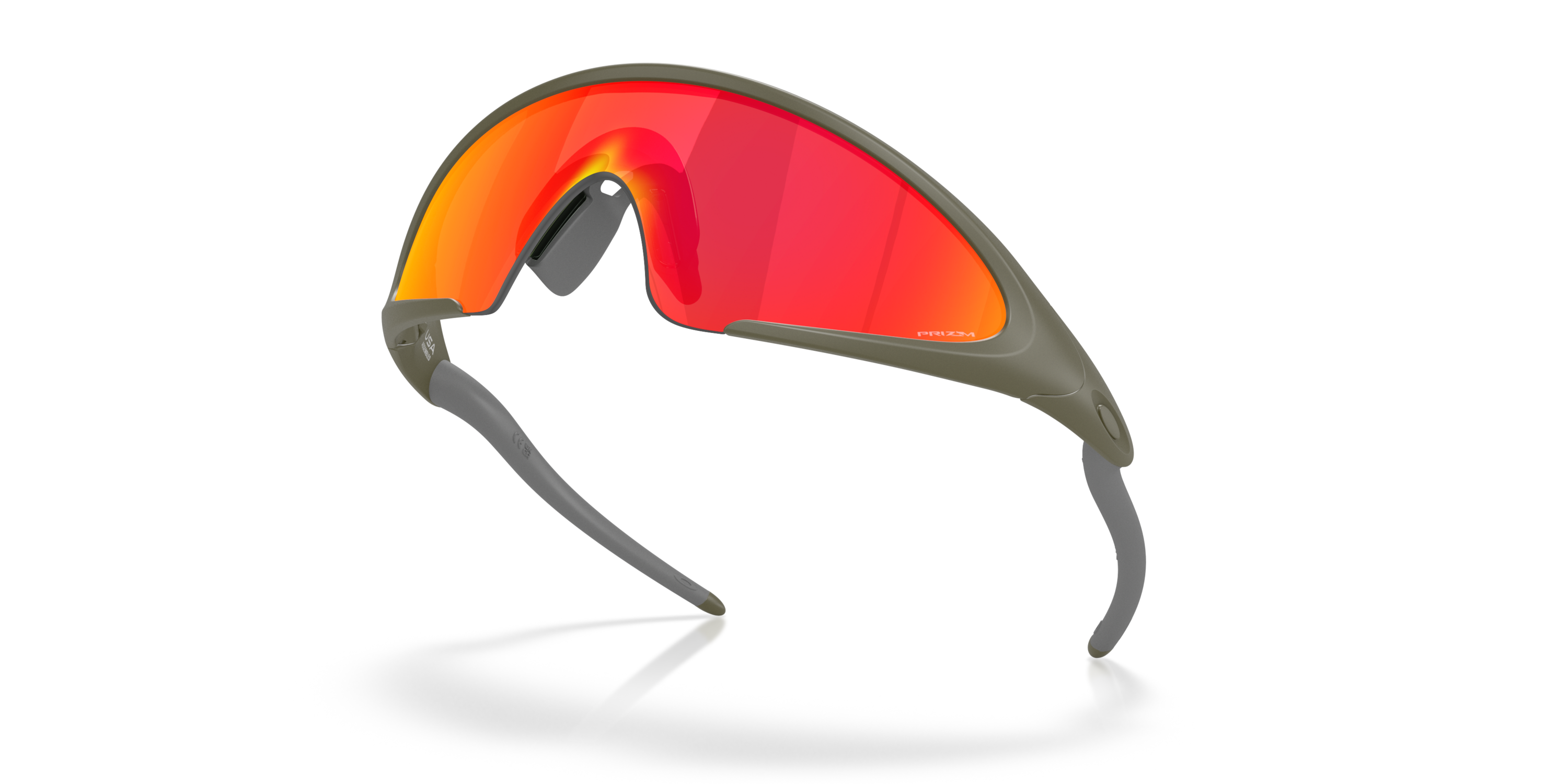🕶️ Oakley Ellipse Latitude Collection - Lente prizm ruby -  Montatura matte moss