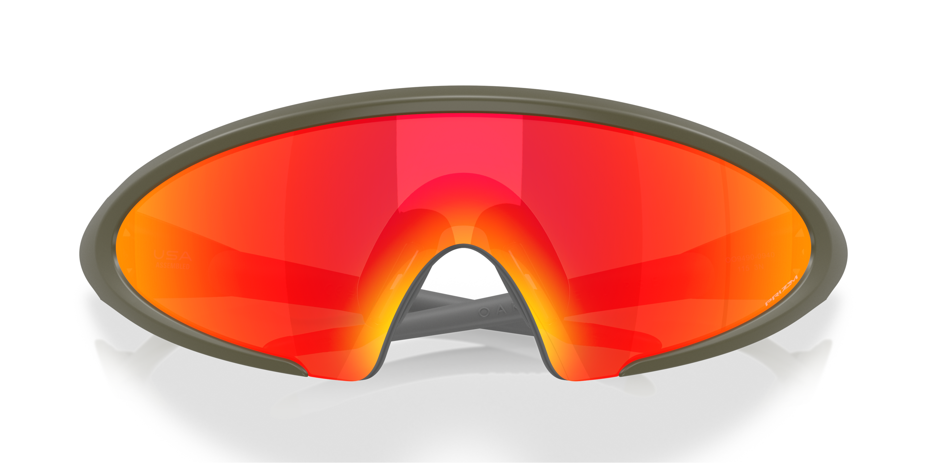 🕶️ Oakley Ellipse Latitude Collection - Lente prizm ruby -  Montatura matte moss