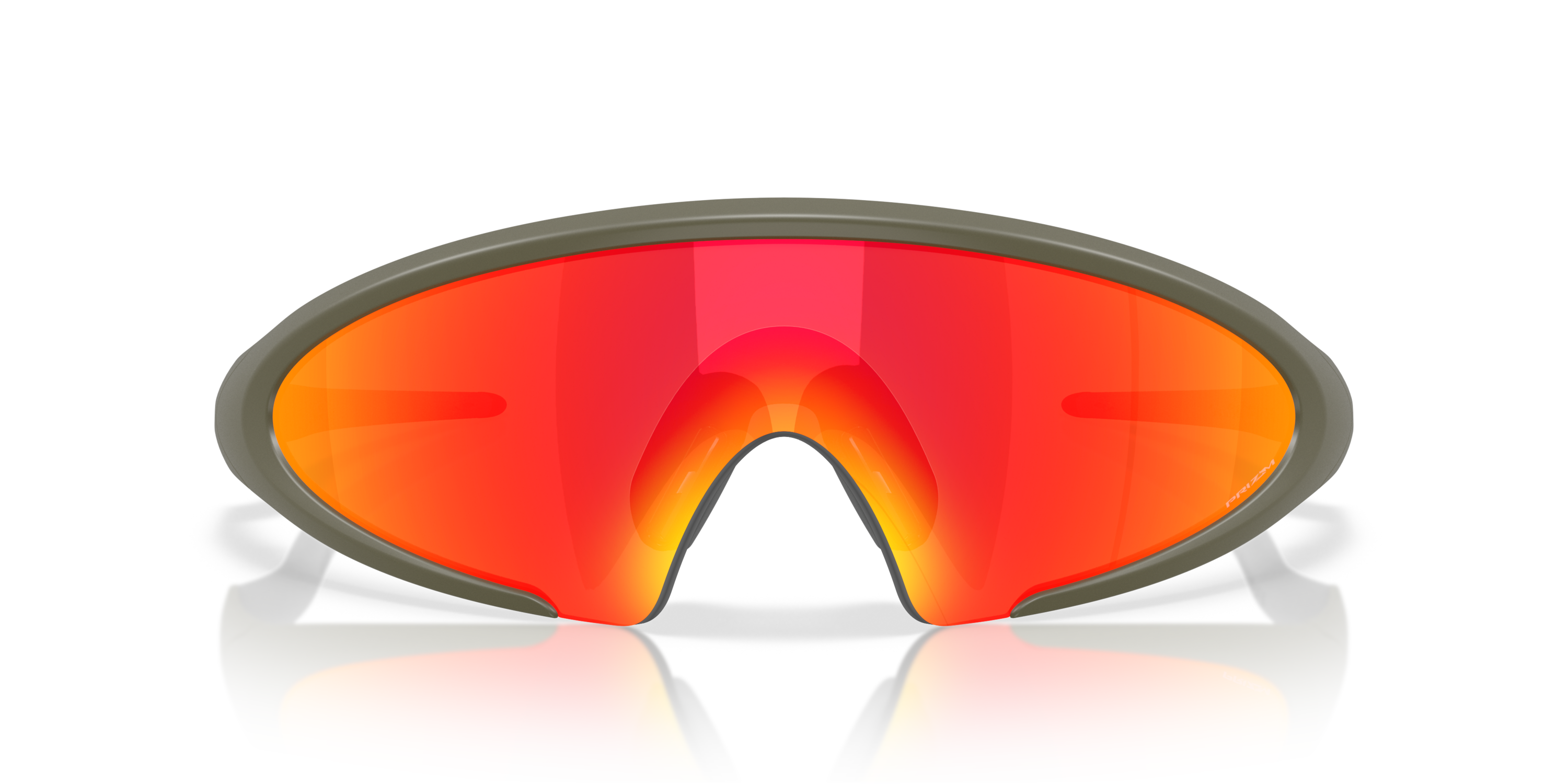 🕶️ Oakley Ellipse Latitude Collection - Lente prizm ruby -  Montatura matte moss