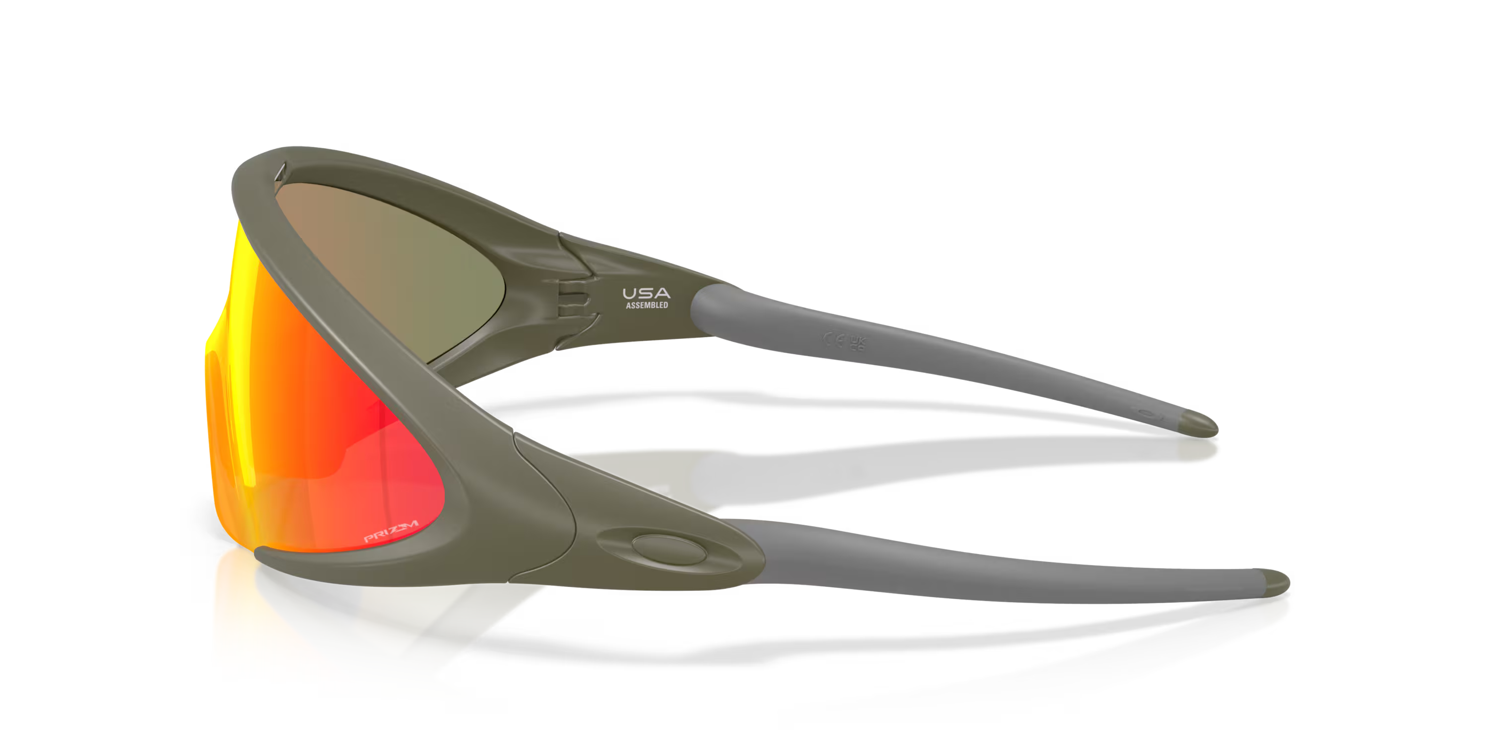 🕶️ Oakley Ellipse Latitude Collection - Lente prizm ruby -  Montatura matte moss