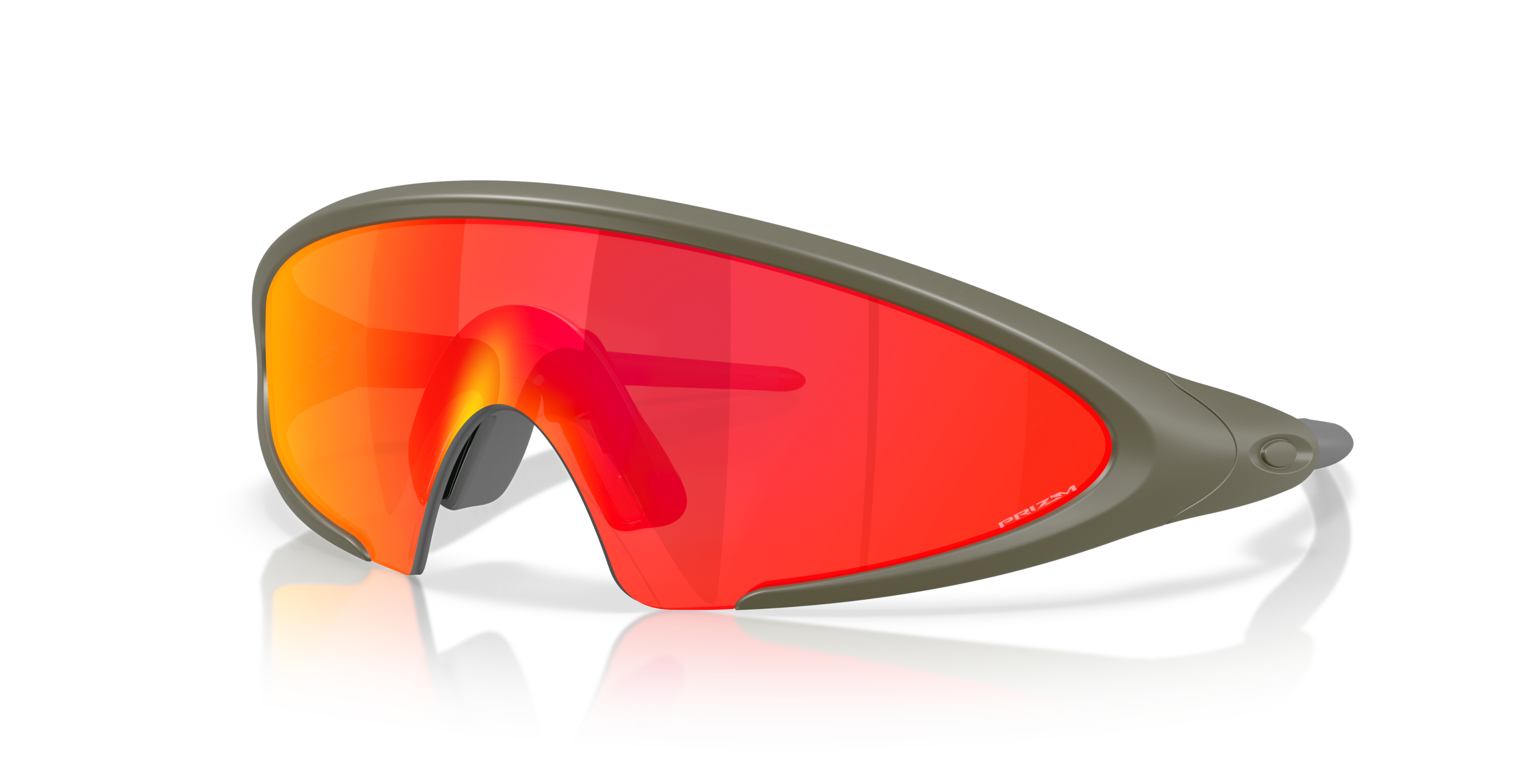 🕶️ Oakley Ellipse Latitude Collection - Lente prizm ruby -  Montatura matte moss