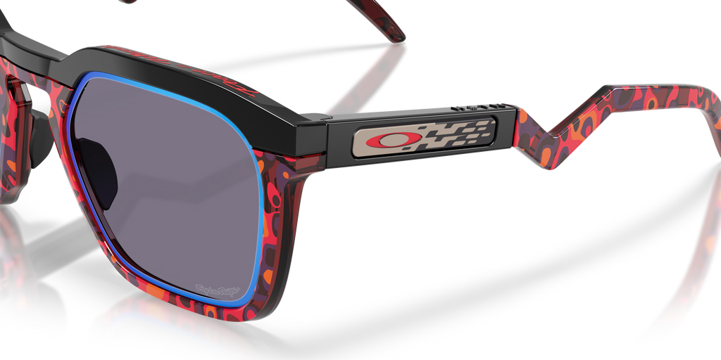 🕶️ Oakley HSTN SQ Troy Lee Designs Series - Lente Prizm Grey