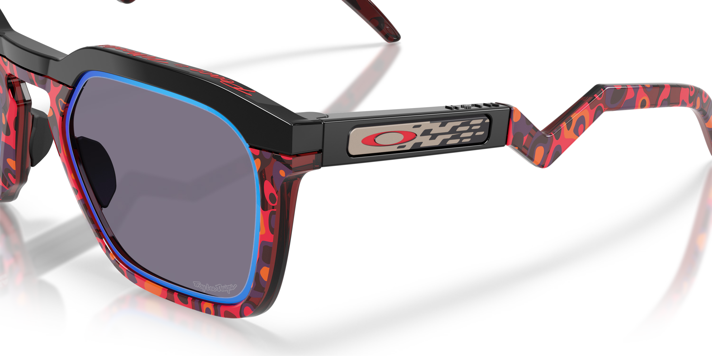 🕶️ Oakley HSTN SQ Troy Lee Designs Series - Lente Prizm Grey