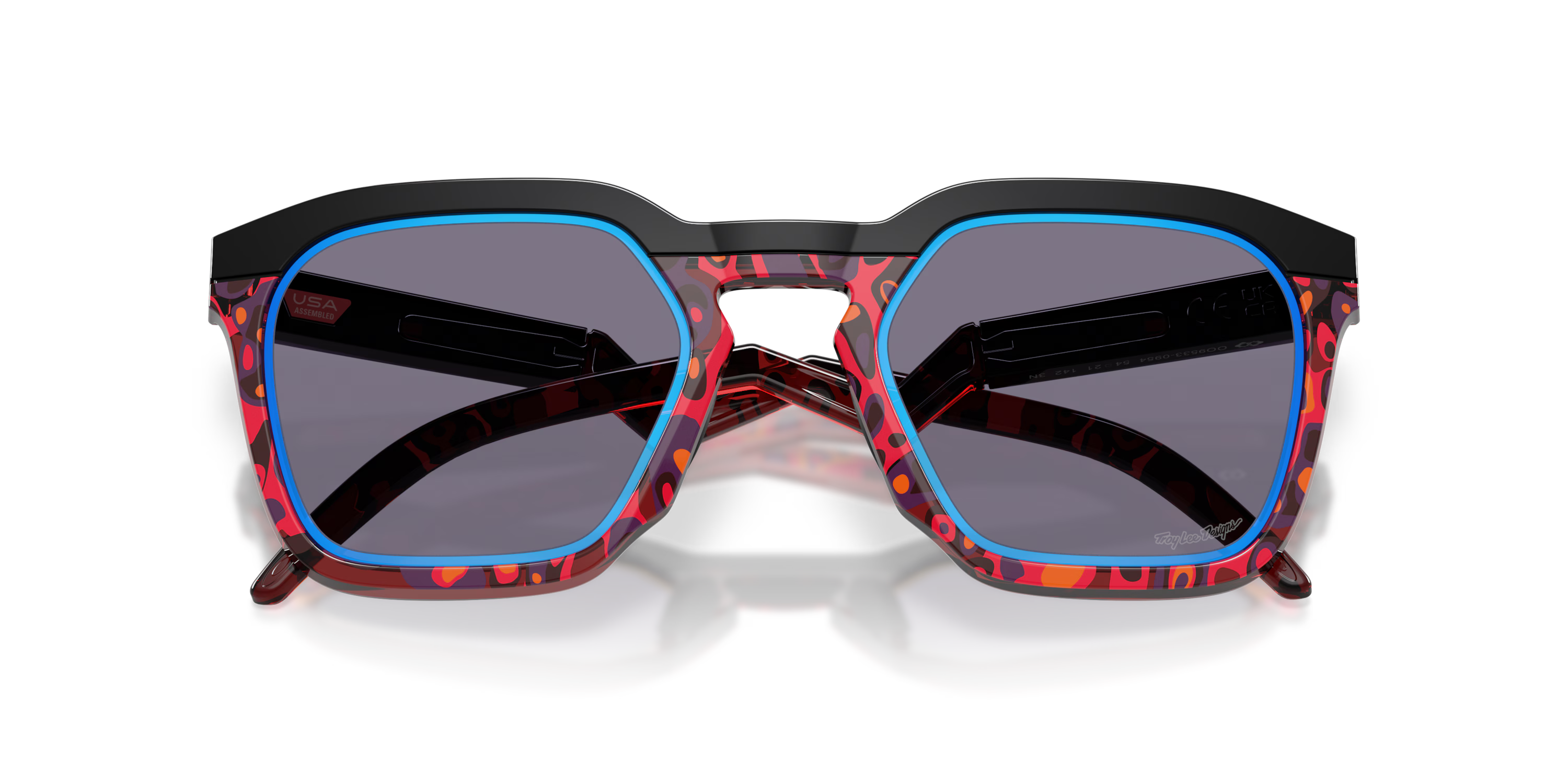 🕶️ Oakley HSTN SQ Troy Lee Designs Series - Lente Prizm Grey