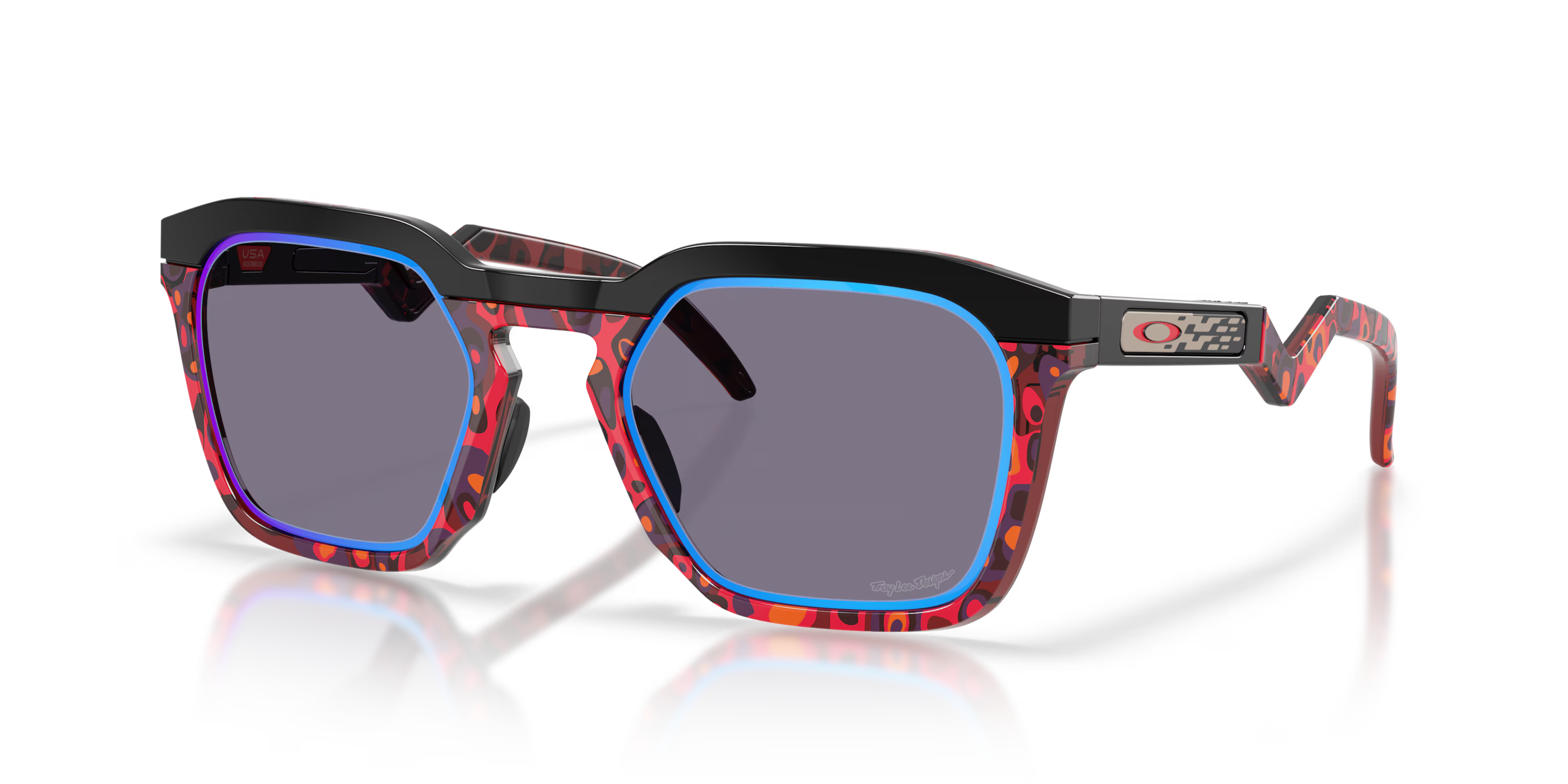 🕶️ Oakley HSTN SQ Troy Lee Designs Series - Lente Prizm Grey
