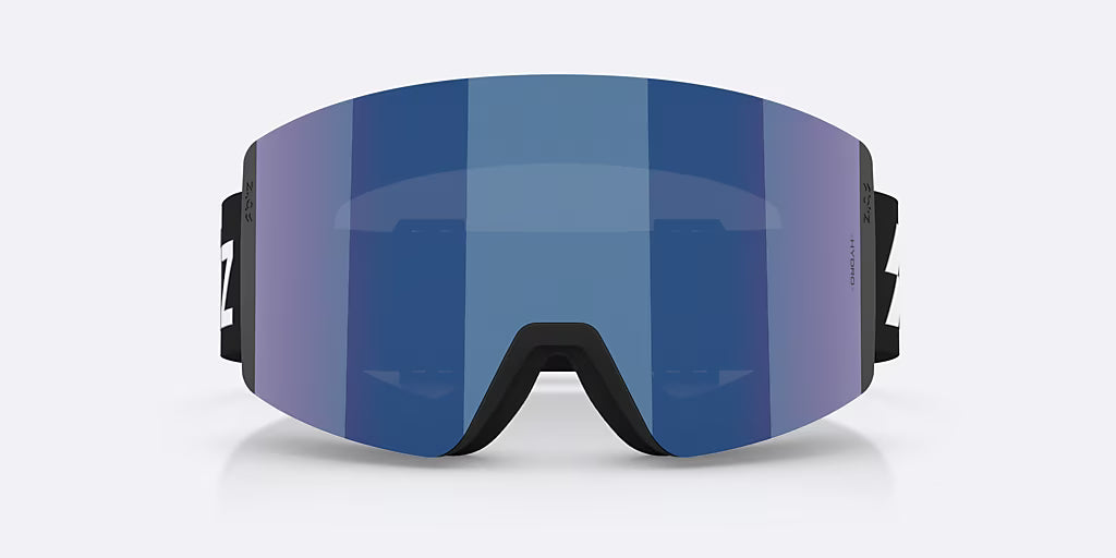 Maschera da Sci e Snowboard Matte Black Brown/Blue Multicolor - BLIZ G003 Nordic Light –