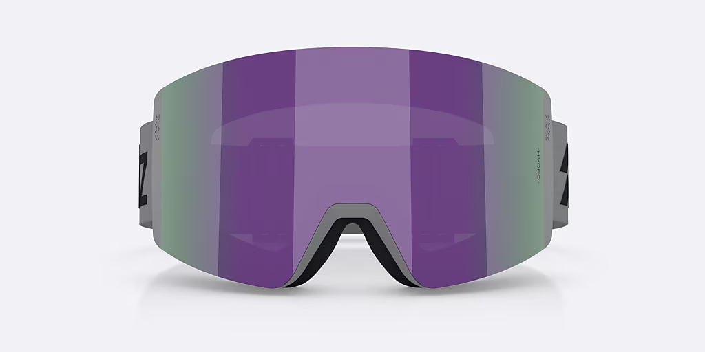 Maschera da Sci e Snowboard Matte Grey Brown/Purple Multicolor - BLIZ G003 Nordic Light –